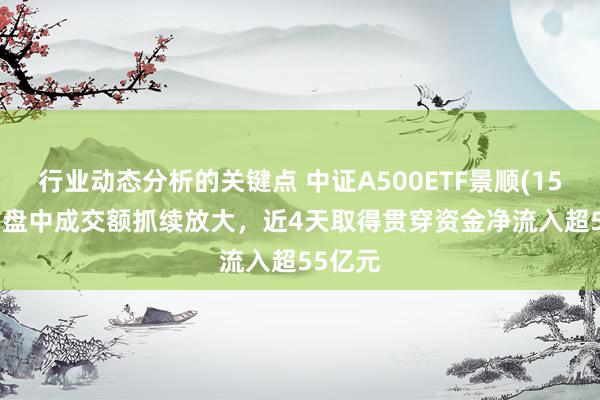 行业动态分析的关键点 中证A500ETF景顺(159353)盘中成交额抓续放大，近4天取得贯穿资金净流入超55亿元