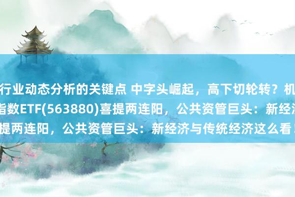 行业动态分析的关键点 中字头崛起，高下切轮转？机构分析！中证A500指数ETF(563880)喜提两连阳，公共资管巨头：新经济与传统经济这么看！